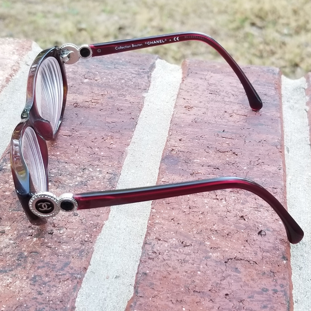 Amazing looking  Authentic Chanel CC eyeglasses Frames - Picture 7 of 16